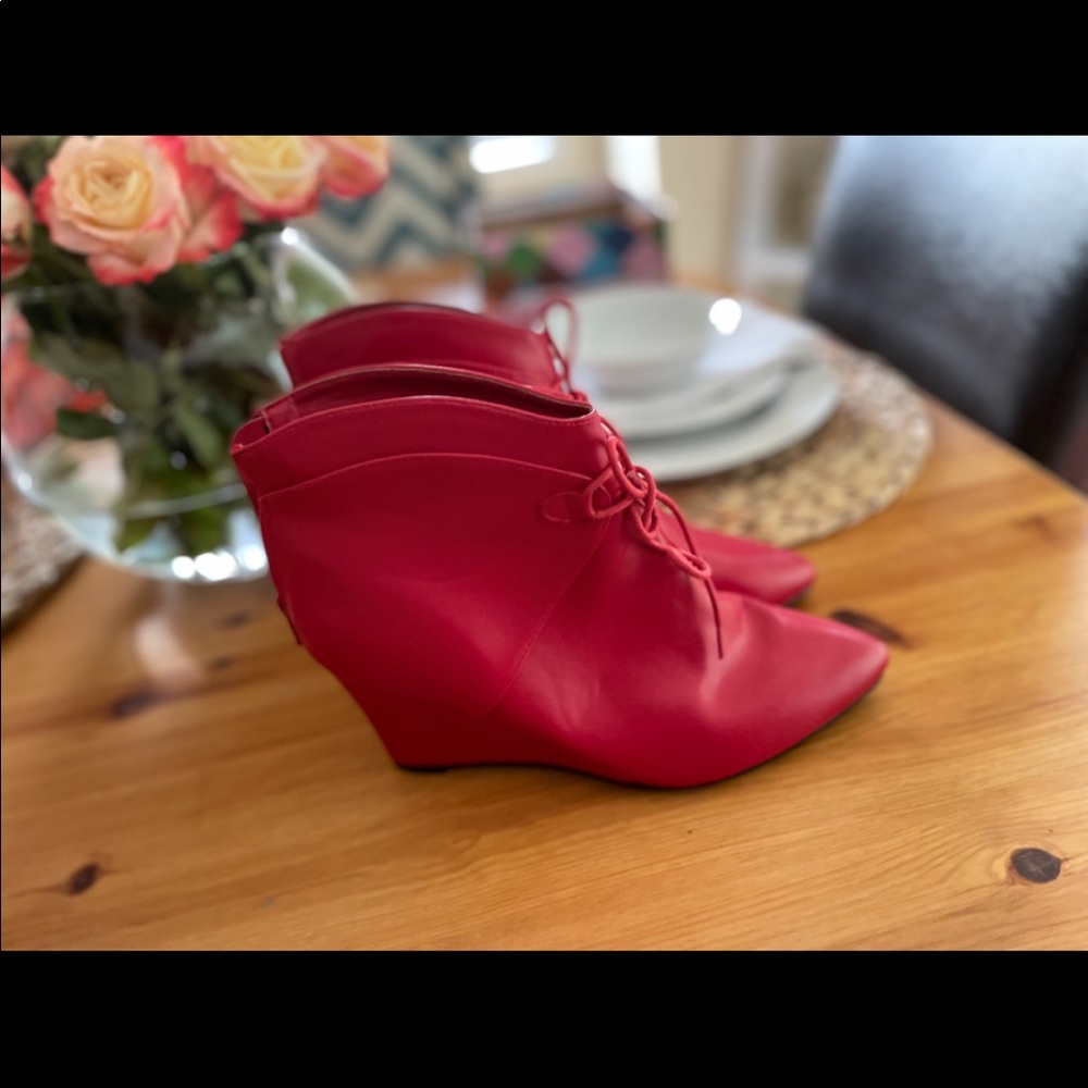 Red booties